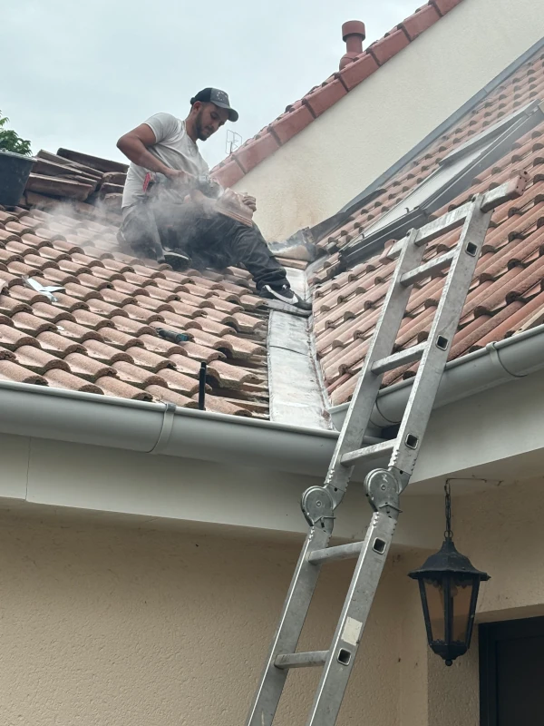 travaux de zinguerie de toiture Poissy
